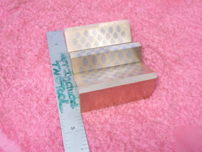 Magnetic v-block 30* 45* brass w/steel pins toolmakr