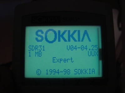 Sokkia SDR31 1MB 