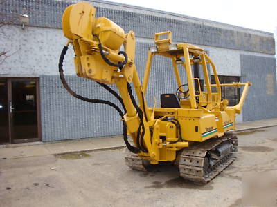 Vermeer flex track 75 utility plow, ditch witch, case