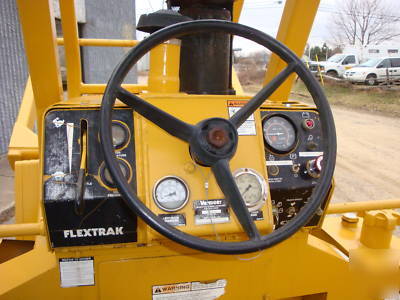 Vermeer flex track 75 utility plow, ditch witch, case