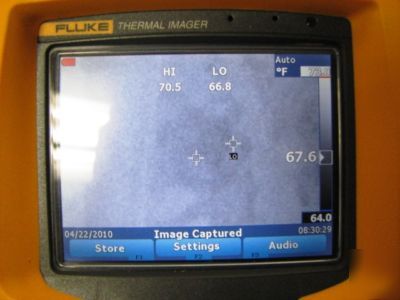Fluke thermal imager model TI25 in case