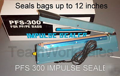 1 each plastic bag sealer (pfs-300)(pp/pe bags)