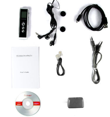 128MB recording device voice telephone recording