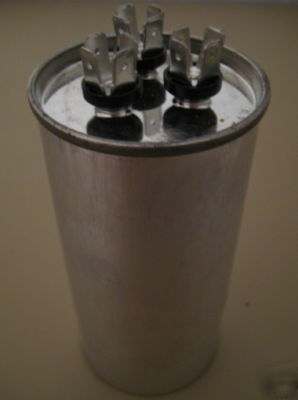 80 + 5 mfd uf 440 vac dual round run capacitor 