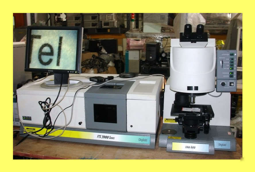 Bio-rad digilab fts-7000E ftir spectrometer uma 600