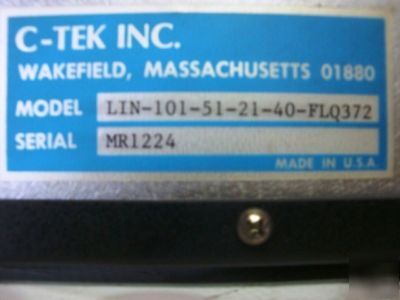 C-tek digital read-out display