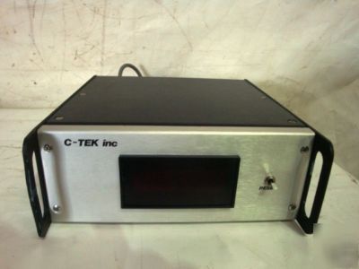 C-tek digital read-out display