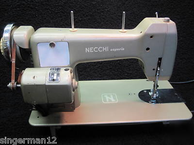 Heavy duty necchi industrial strength sewing machine