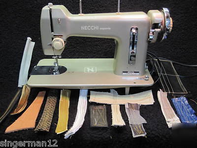 Heavy duty necchi industrial strength sewing machine