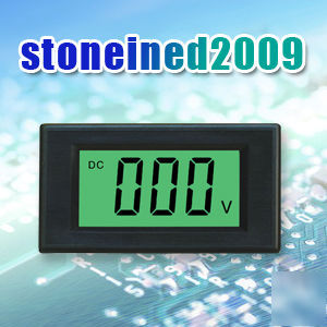 Lcd volt meter dc 7.5-20V doesn't require power [K177]