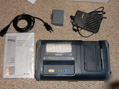 PW50A010102 - intermec PW50 portable printer w/ acces.
