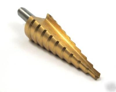 Quality titanium step drill 4-22MM Â£10.95 free pos