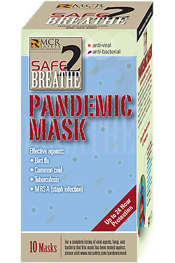 SAFE2BREATHE pandemic protection mask pack of 3