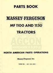  massey ferguson mf 1100 mf 1130 parts book manual