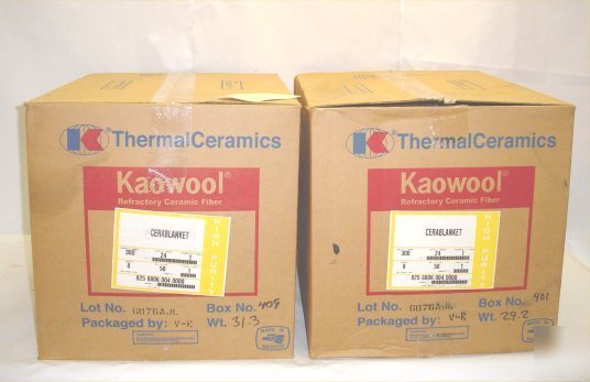 High temperature kaowool cerablanket insulation blanket