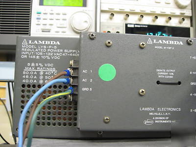 Lambda supply lys-p-5 5V 50A tested under load m-ysd-2