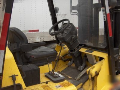 Lowrey 16000 lb forklift diesel,yr 2004,fork positioner