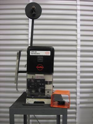 Molex tm 40 terminator crimping press