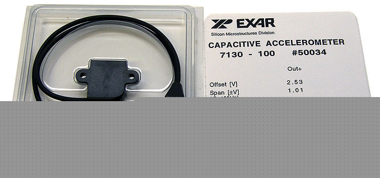 New exar SM7130-100 capacitive accelerometer sensor