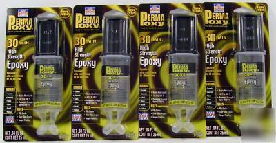 Permatex perma poxy 30 minute high strength epoxy 4PACK