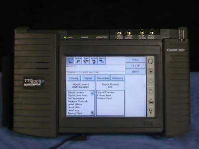 T-berd 2207 / ttc 2000, wireless communication analyzer