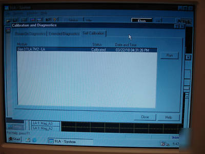 Tektronix TLA704 with TLA7M2 200MHZ near mint cond 