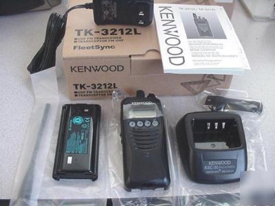 New kenwood tk-3212LK UHF128 ch port radio complete 