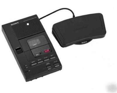 Sony m-2000 microcassette transcriber/recorder