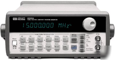 Agilent 33120A arbitrary waveform generator calibrated