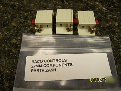 Baco pusbuttons, selector switches & acessories