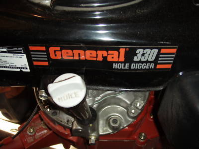 Honda gxv 160 general 310 post hole digger auger 