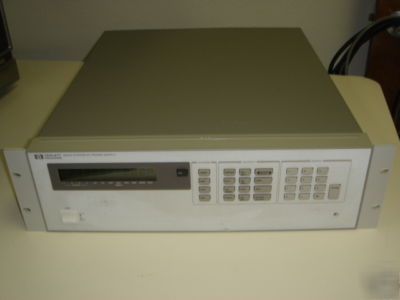 Hp model 6624A dc power supply 4 outputs