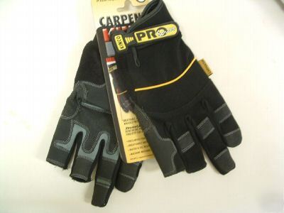 Kinco professional carpenter's hammer gloves, 2030-m