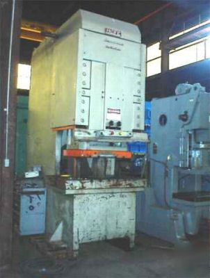 New used 250 ton hydraulic press, pacific #250PF, 1984
