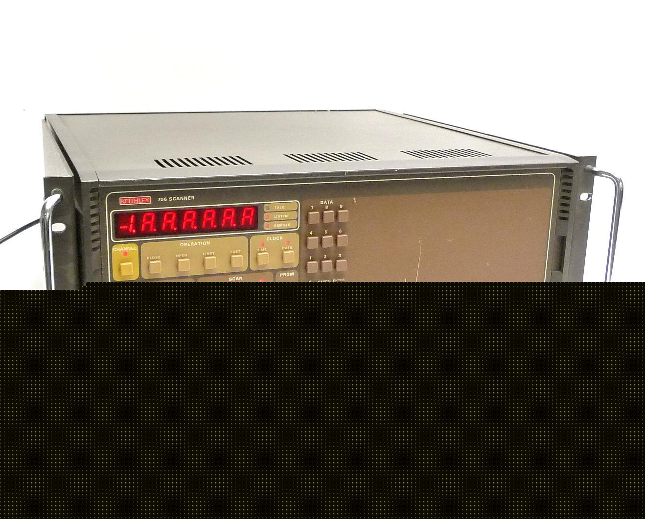 Keithley 706 10-card ieee-488 switching test scanner