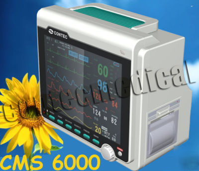 Nib icu patient monitor ecg p SPO2 resp temp + printer