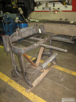 3'X16GA niagara foot/kick shear