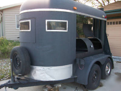 Competition bbq pit trailer + many extras