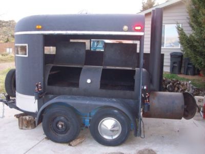 Competition bbq pit trailer + many extras