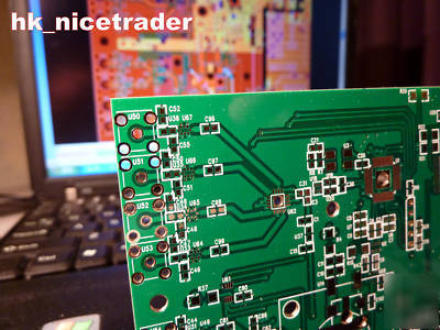 Double layer pcb etching prototype fabrication