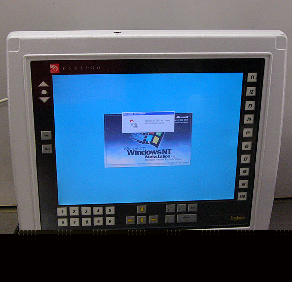 Dynapro ergo touch screen lcd industrial computer 3040