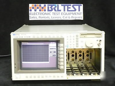 Hp 54720A real-time modular oscilloscope mainframe