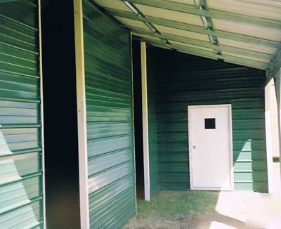 Imperial horse stable 20X36X8 two stall and tack room 