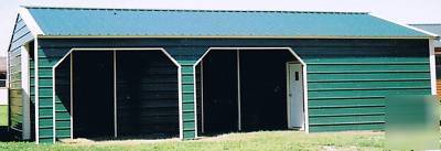 Imperial horse stable 20X36X8 two stall and tack room 