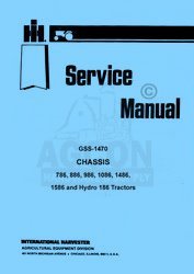 International 786 886 986 1086 chassis service manual 