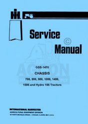 International 786 886 986 1086 chassis service manual 