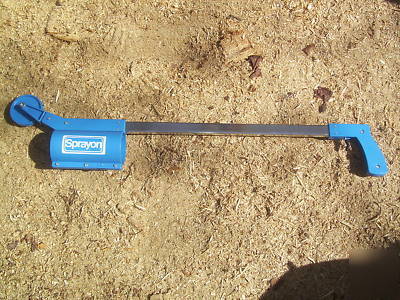 Inverted paint sprayer ground marking tool landscaping