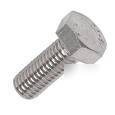 M10 x 12 A2 stainless hex head set screw bolts x 10 