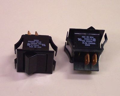 New lot of 5 dpst on-off rocker switches