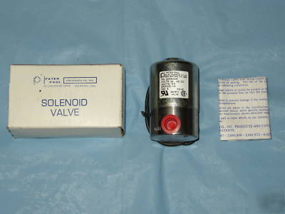 Peter paul electronics 2-way solenoid valve #22R9DGM